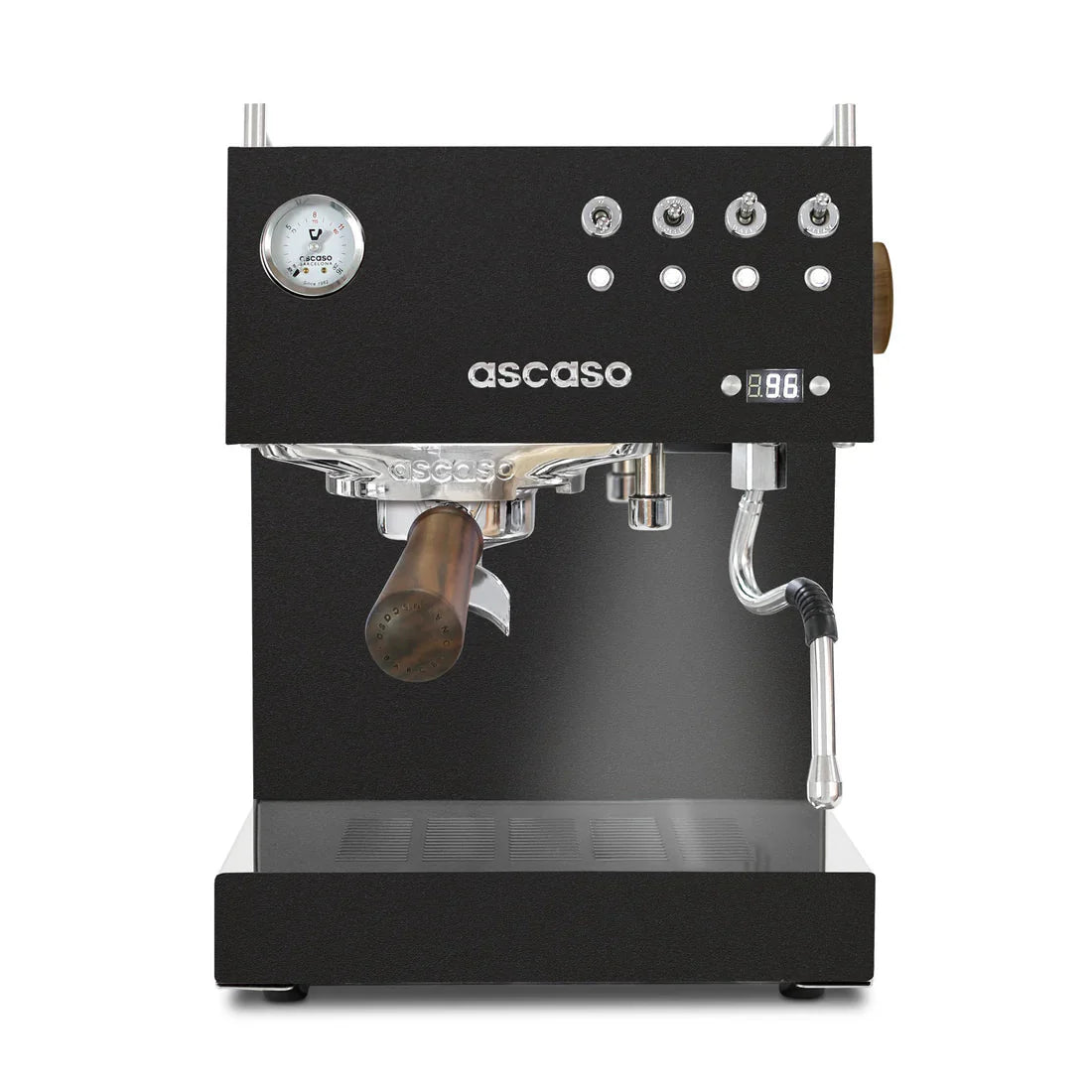 Ascaso Steel Duo PID Espresso Machine - Dual Thermoblock, 58mm Portafilter