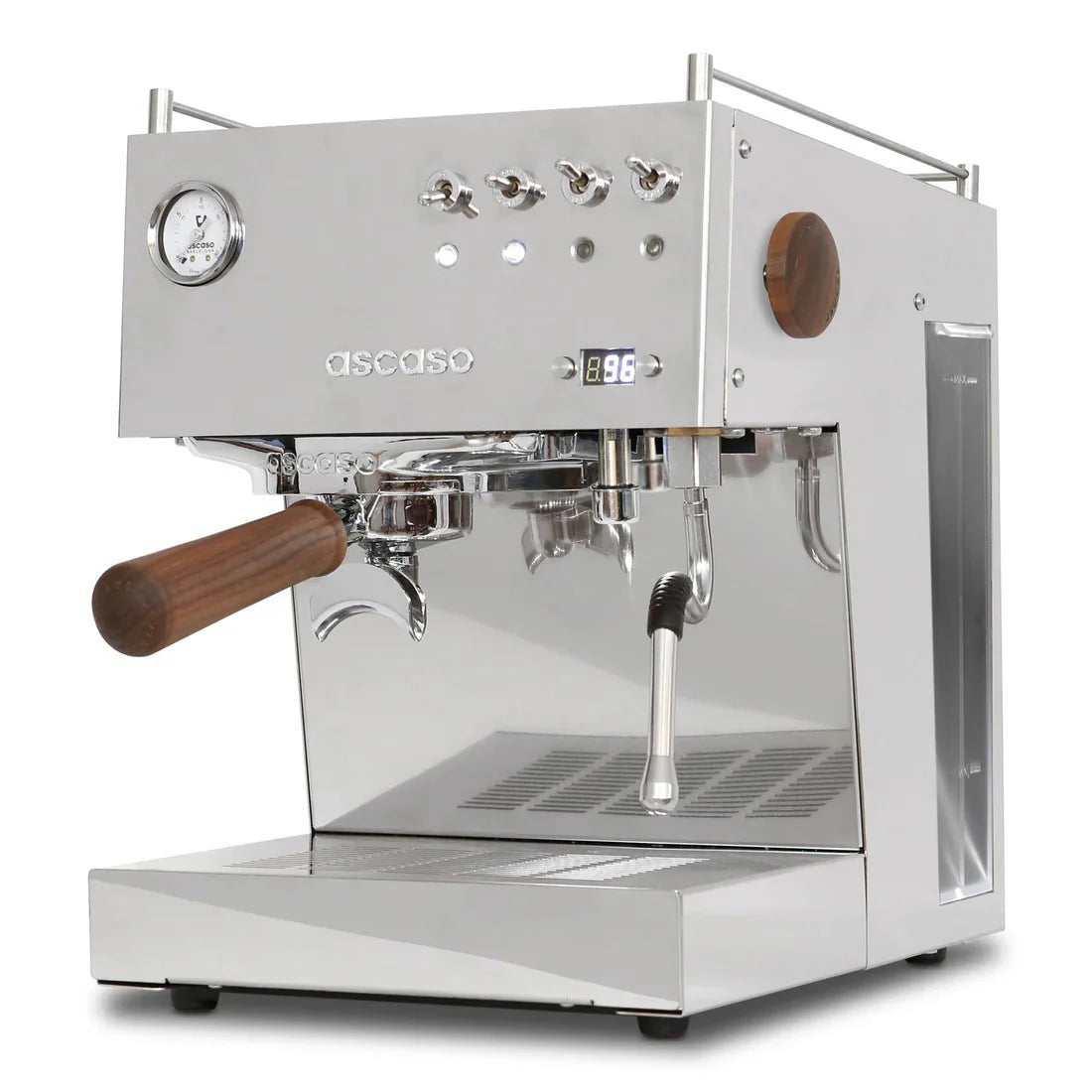 Ascaso Steel Duo PID Espresso Machine - Dual Thermoblock, 58mm Portafilter