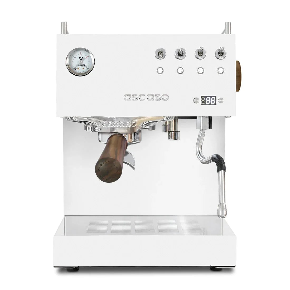 Ascaso Steel Duo PID Espresso Machine - Dual Thermoblock, 58mm Portafilter