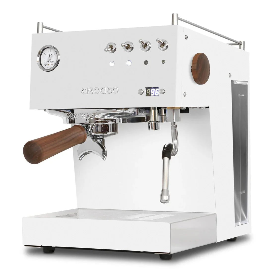 Ascaso Steel Duo PID Espresso Machine - Dual Thermoblock, 58mm Portafilter