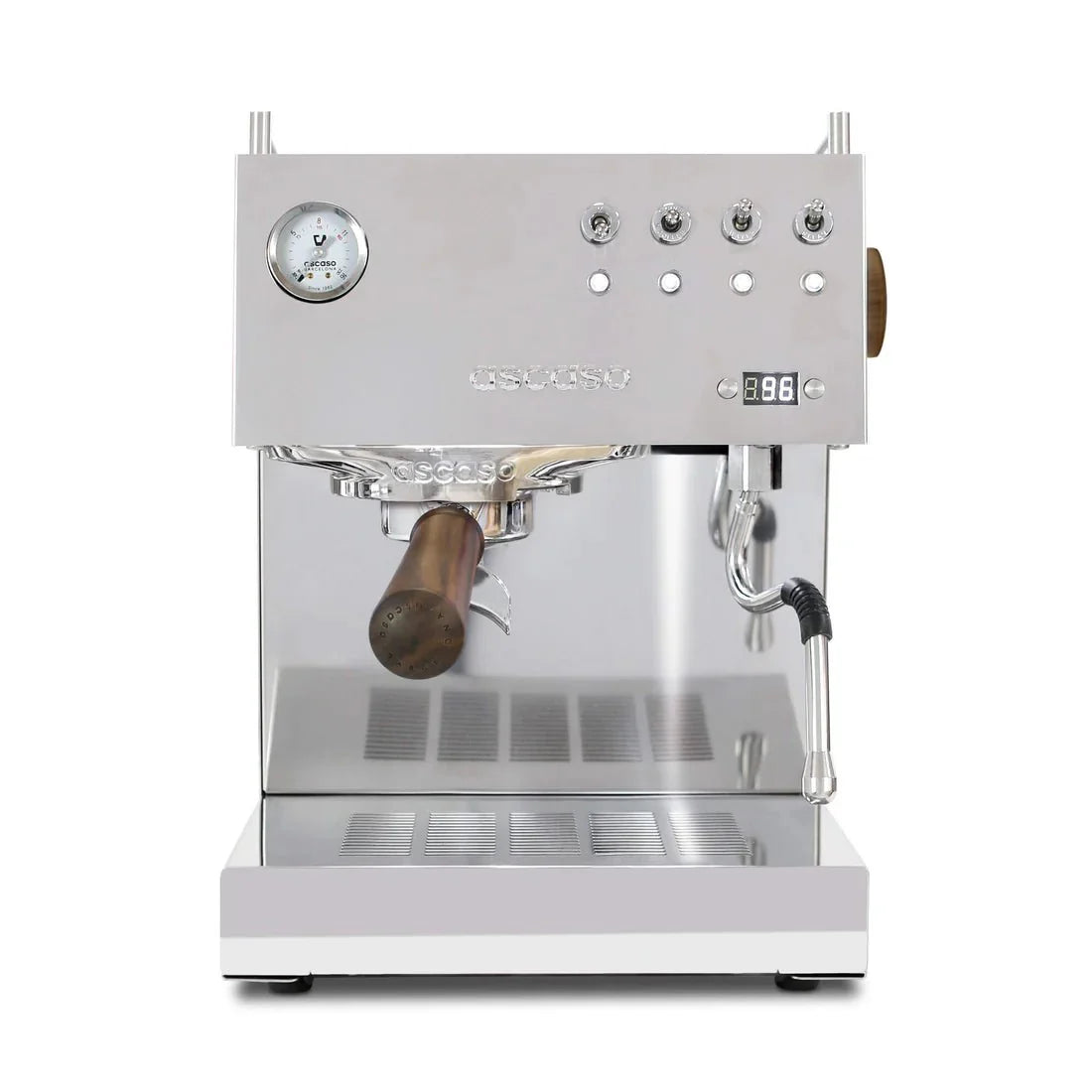 Ascaso Steel UNO PID Programmable Espresso Machine with Single Thermoblock
